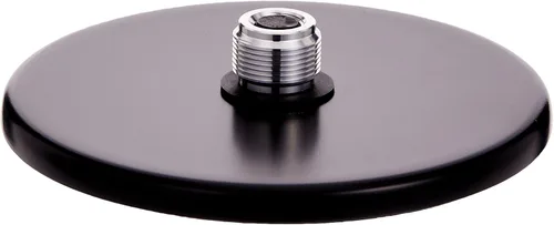 Vista 3 de Sennheiser Pro Audio Sennheiser Profile - Soporte de mesa elegante con rosca de 3/8 pulgadas y base redonda acolchada para micrófono de perfil