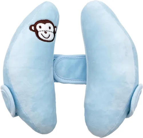 Vista 11 de Almohada de viaje ajustable para bebés, soporte de cabeza portátil