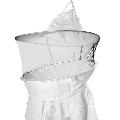 Vista 2 de Luwint Trajes de apicultura ventilados de cuerpo completo para niños, traje de apicultor de abeja a prueba de picaduras con guantes protectores