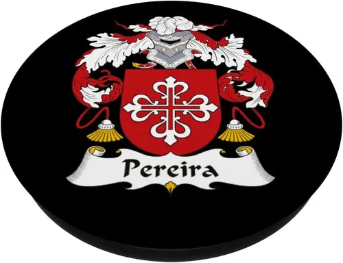 Vista 2 de Escudo de armas Pereira - PopSockets de escudo familiar PopGrip intercambiable