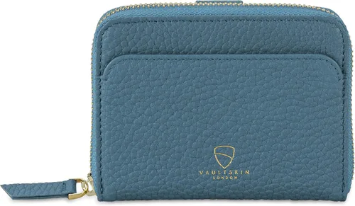 Vista 2 de Vaultskin BELGRAVIA - Cartera pequeña de cuero de lujo para mujer, minivestido para dinero en efectivo y tarjetas