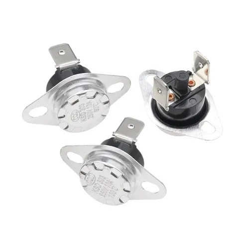 Vista 4 de 100PCS KSD301 KSD303 10A 45 150 C Degrees Celsius Manual Reset Thermostat Normally Closed Temperature Switch Temperature Control(100C)