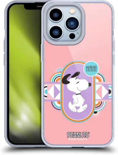 Vista 143 de Head Case Designs Snoopy Deco Dreams - Funda de gel suave con licencia oficial de Peanuts Blue Pattern compatible con Apple iPhone 7 Plus/iPhone 8