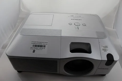 Vista 2 de Hitachi CP-WX625 WXGA 4000 lúmenes 1000:1 Relación de contraste 15.6LBS Networkable 16 vatios de proyector de audio (plata)