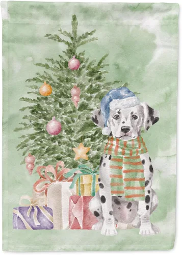 Vista 33 de Caroline's Treasures CK8213GF Bulldog Inglés #2 Regalos de Navidad y árbol de jardín Bandera de buzón Bandera decorativa para patio exterior, patio