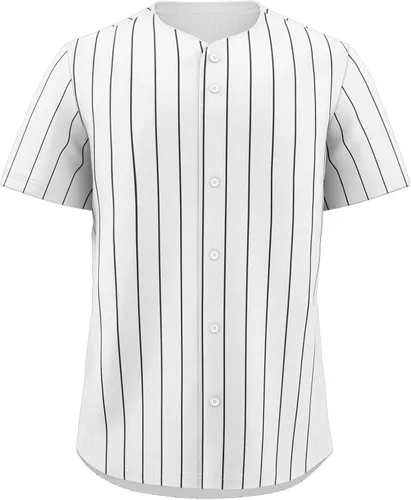 Vista 15 de KXK Camiseta de béisbol en blanco para hombre, camisas casuales con botones, manga corta, uniforme deportivo de equipo activo