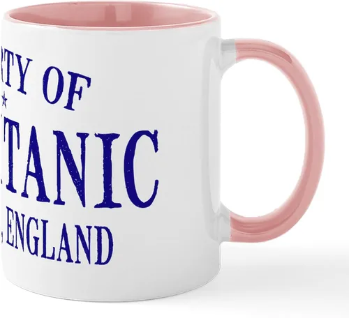 Vista 16 de CafePress The Courageous Titanic Band Taza de café de cerámica de 11 oz (11.0 fl oz)
