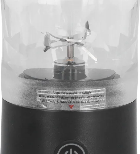 Vista 9 de 150W 20.3 fl oz 18000RPM USB recargable Juicer Cup Mezclador de jugo de fruta eléctrico personal con cuchillas de acero inoxidable, portátil