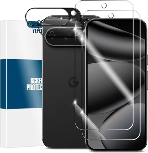 Vista 13 de Protector de pantalla para Google Pixel 6 5G + protectores de lente de cámara, [2+2 unidades] Protector de pantalla de vidrio templado de cobertura