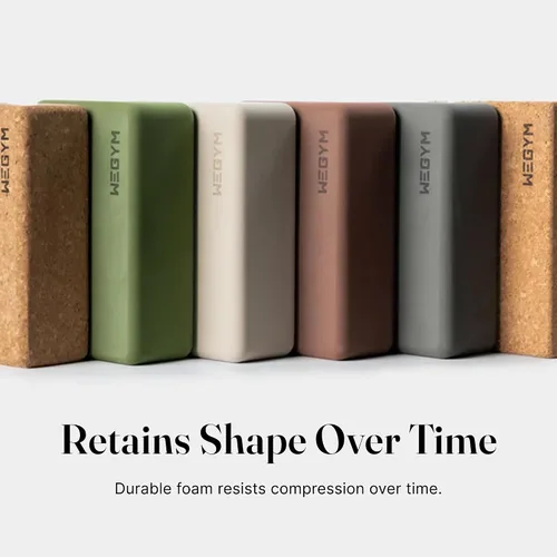 Vista 7 de WeGym Yoga blocks with Anti-Slip, Comfortable Grip, Sturdy Sides for Secure Workouts at Home, for Yoga, and Pilate Training