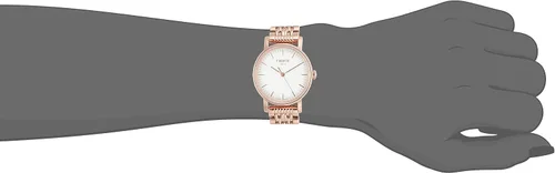 Vista 5 de Reloj Tissot T1092103303100 de acero inoxidable con esfera plateada