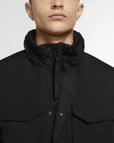 Vista 6 de Nike Sportswear - Chaqueta sintética con capucha para hombre con cremallera completa