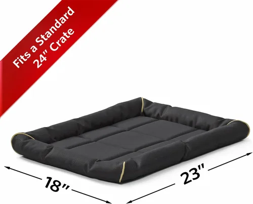 Vista 3 de MidWest Homes for Pets Small QuietTime MAXX - Cama para perro ultra resistente, resistente al agua y al olor, borde reforzado, parte inferior
