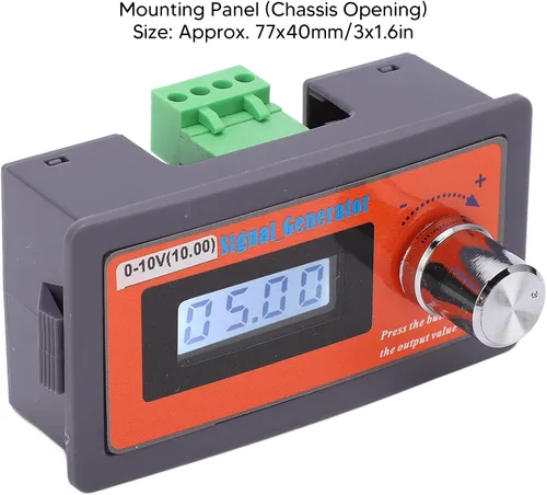 Vista 6 de Generador de señal de voltaje ABS DC 0-10V, simulador de señal de voltaje ajustable de alta precisión, simulador de voltaje de múltiples