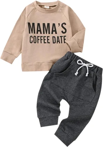 Vista 119 de Ropa de bebé niño 3 6 9 12 18 24M 3T Conjunto de pantalones con capucha patchwork sudadera con capucha pantalones de rayas traje de otoño invierno