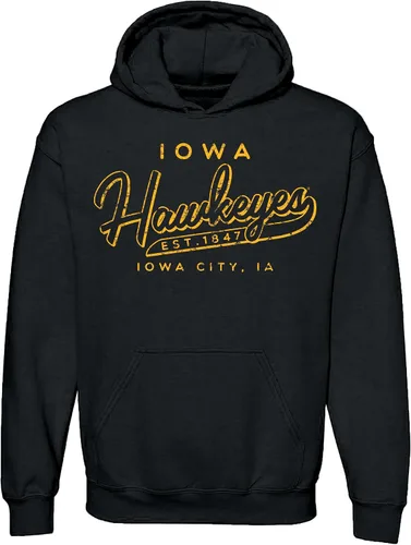 Vista 9 de UGP Campus Apparel NCAA Road Trip Script, sudadera con capucha de color del equipo, universidad, universidad