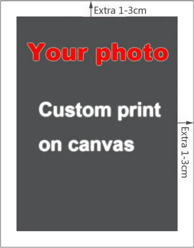 Vista 2 de JINFU Lienzo decorativo para pared, impresión personalizada en lienzo, lienzo personalizado con tus fotos, arte en lienzo para sala de estar