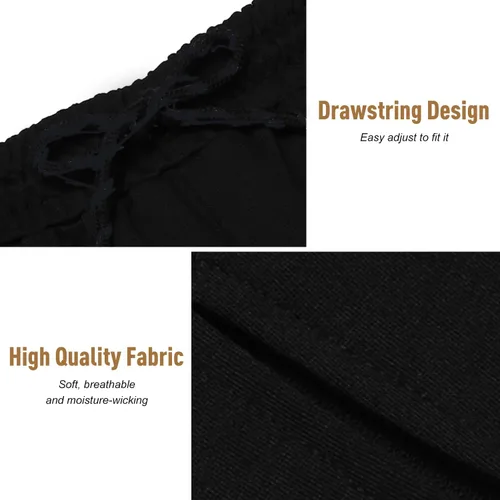 Vista 5 de COOFANDY Pantalones cortos de entrenamiento para hombre, pantalones cortos de entrenamiento atlético, pantalones cortos ajustados para levantamiento