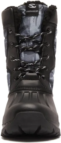 Vista 4 de BODATU Botas de nieve impermeables de invierno para niños con aislamiento para clima frío