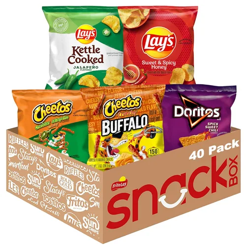 Vista 6 de Frito-Lay Chips y Jack Link's Meats Snack Mix Paquete variado (paquete de 30)