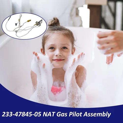 Vista 6 de 233-47845-05 415-47845-05 - Conjunto piloto del calentador de agua compatible con Bradford White Honeywell NAT CS8840A1-1041 Pieza de repuesto