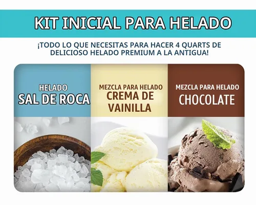 Vista 2 de Nostalgia Kit de inicio de helado prémium ISK3