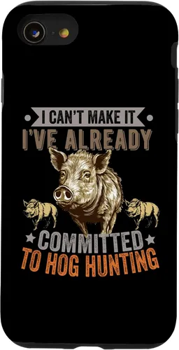Vista 13 de iPhone 15 Hog Hunting Men Dad Wild Boar Pig Hunter Funny Feral porcino caso