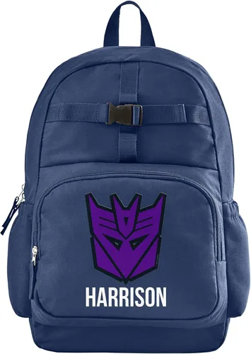 Vista 23 de Let's Make Memories Mochila Personalizada - TRANSFORMERS - Autobots - Navy Azul marino