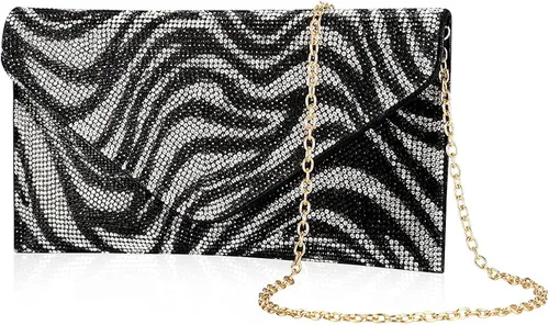 Vista 2 de BENCOMOM Women gold clutch Purses Formal Evening Bags Wedding Party Dressy Handbags Bridal Prom shoulder bag