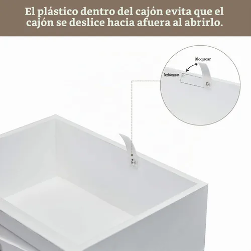 Vista 6 de Mesa consola con 2 cajones y estante de almacenamiento, mesa estrecha para sofá, mesa de entrada para entrada, pasillo delantero, color blanco