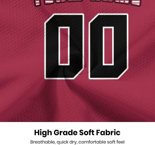 Vista 6 de Custom Plain Football Jersey Men Women Youth Kid StitchedPrinted Personalized Team Name Number Fan Apparel S-7XL