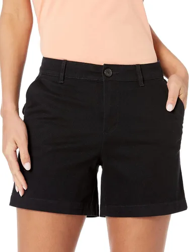 Vista 3 de Tienda Essentials Women's 5" Inseam Chino Short (Available in Straight and Curvy Fits)