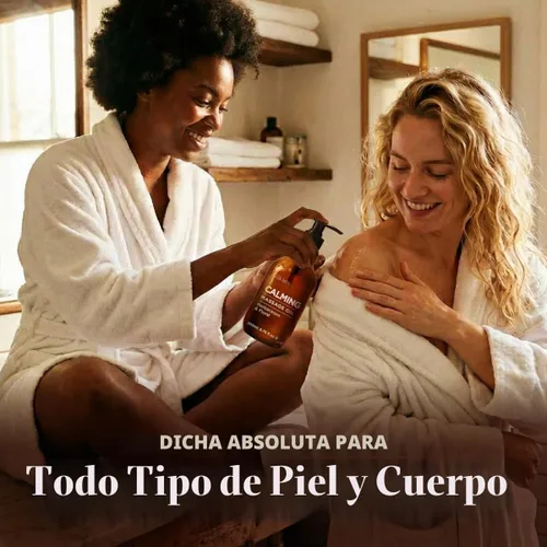 Vista 7 de Gya Labs - Aceite de masaje calmante de lavanda y manzanilla para terapia