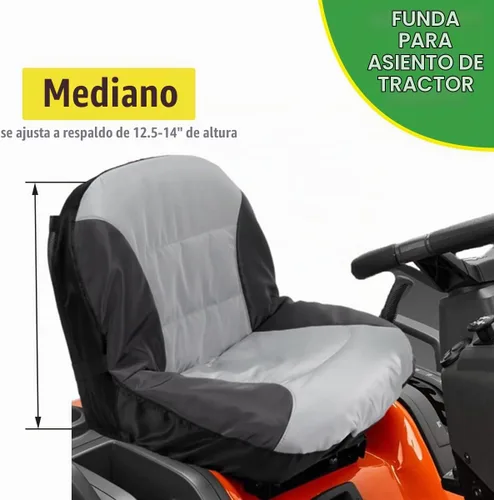 Vista 2 de BeadChica - Funda para asiento de tractor de césped compatible