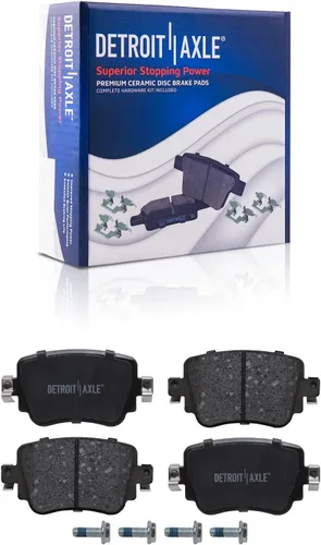 Vista 12 de Detroit Axle - Pastillas de Freno Delantero para Nissan Altima Maxima Sentra 350Z Cube Juke Versa INFINITI G35 I30 I35 Suzuki SX4 Crossover