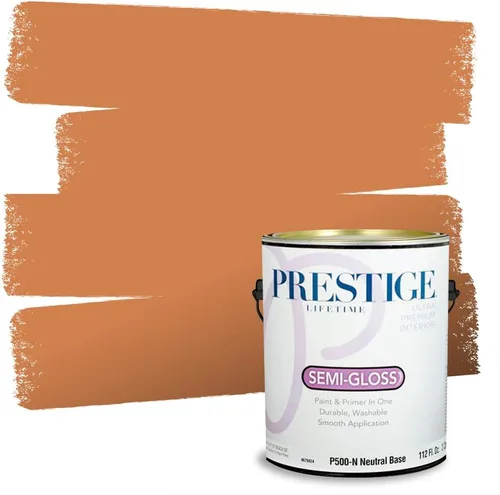 Vista 62 de PRESTIGE Pintura exterior e imprimación en uno, bronceado Aberdeen, plano, 1 galón