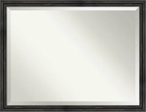 Vista 9 de Amanti Art Bathroom Mirror for Over Sink, Vanity Mirror, Wood Frame, Hangs Horizonally and Vertically, Bathroom Wall Decor, Beveled Edge