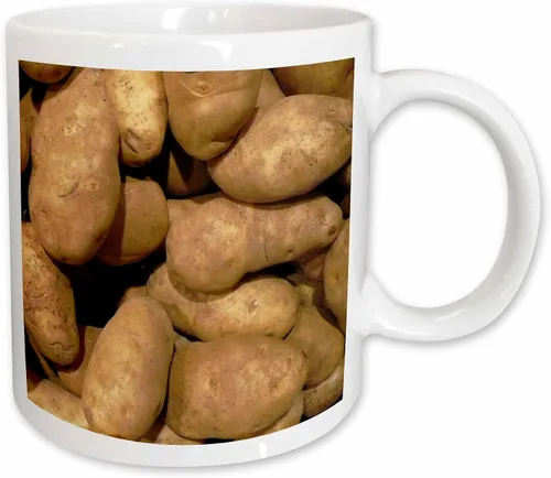 Vista 11 de 3dRose Florene Food And Beverage - Taza de dos tonos (11 onzas), color negro