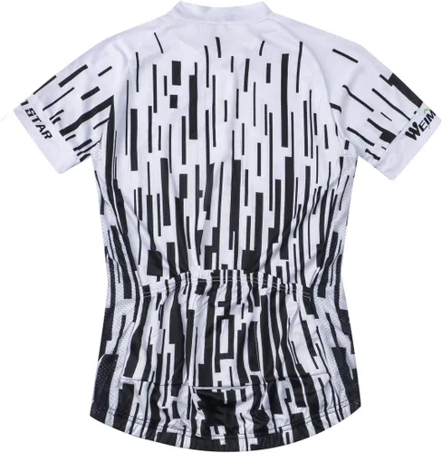 Vista 150 de Weimostar Hombre Ciclismo Jersey Manga Corta Bicicleta Ropa Multicolor Diamante