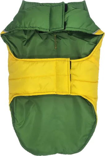Vista 7 de Pets First John Deere - Chaleco acolchado para perros y gatos, talla S. Abrigo para perro cálido, acogedor e impermeable, para perros y gatos
