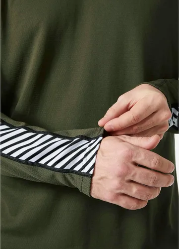 Vista 6 de Helly-Hansen Camiseta de cuello redondo LIFA Active Stripe para hombre
