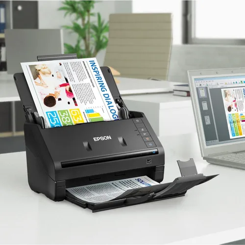 Vista 6 de Epson Workforce ES-400 Color Duplex Document Scanner para PC y Mac, alimentador automático de documentos (ADF)