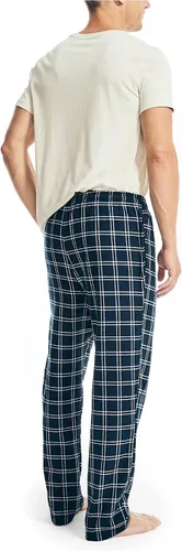 Vista 2 de Nautica Conjunto de pijama de franela a cuadros para hombre