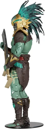 Vista 2 de McFarlane Toys Mortal Kombat Kotal Kahn - Figura de acción de 7 pulgadas con accesorios