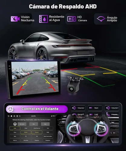 Vista 6 de podofo Radio de coche Android 15 4G+128G para Suzuki Swift 2011-2015