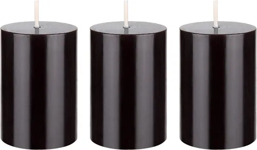 Vista 22 de Mega Candles 1 vela de pilar de oro sólido sin perfume, vertida a mano, vela de cera de alta calidad de 2 x 3 pulgadas, decoración del hogar, spas