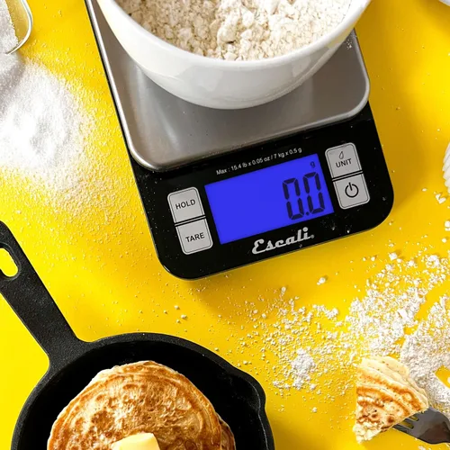 Vista 9 de Escali Kit de báscula de cocina y termómetro, incluye báscula digital Nutro para alimentos y termómetro digital gourmet