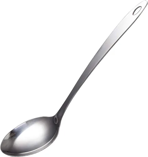 Vista 11 de IMEEA Cuchara de Cocina de Acero Inoxidable Cuchara Grande para Servir Cucharas Ranuradas para Cocinar 12.8 Pulgadas, Juego de 2