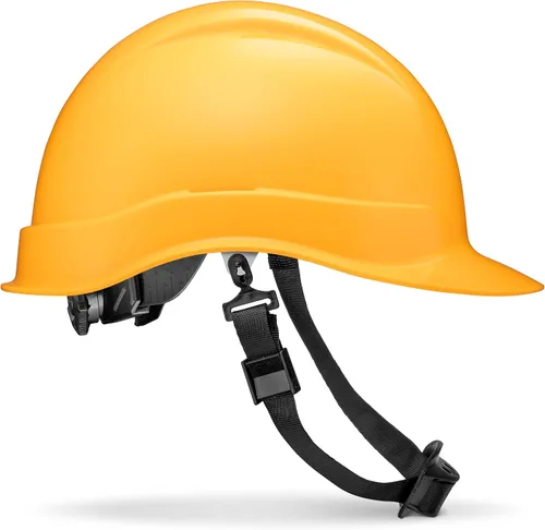 Vista 10 de Casco duro OSHA de color sólido sin ventilación estilo gorra con suspensión de 6 puntos