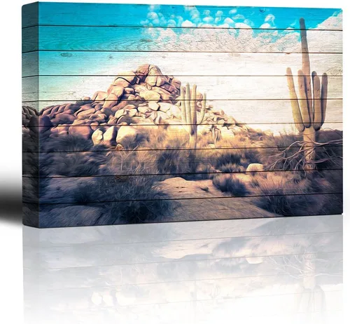 Vista 15 de Hermoso paisaje lona Wall Decor, arte moderno, Home Sets, 12" x 18